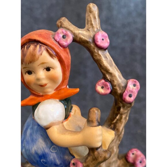 VTG Goebel Hummel Apple Tree Girl Figurine Porcelain 141 3/0 W Germany - Picture 4 of 11
